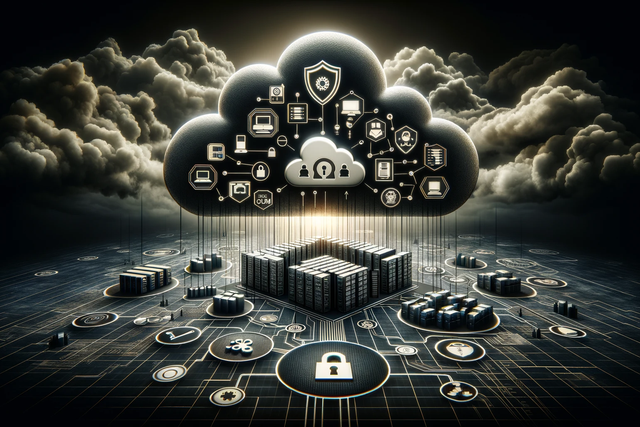 Info graphic of the security risks of cloud networking