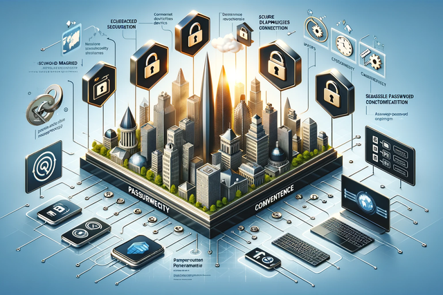 info graphic on the importance of password managers.